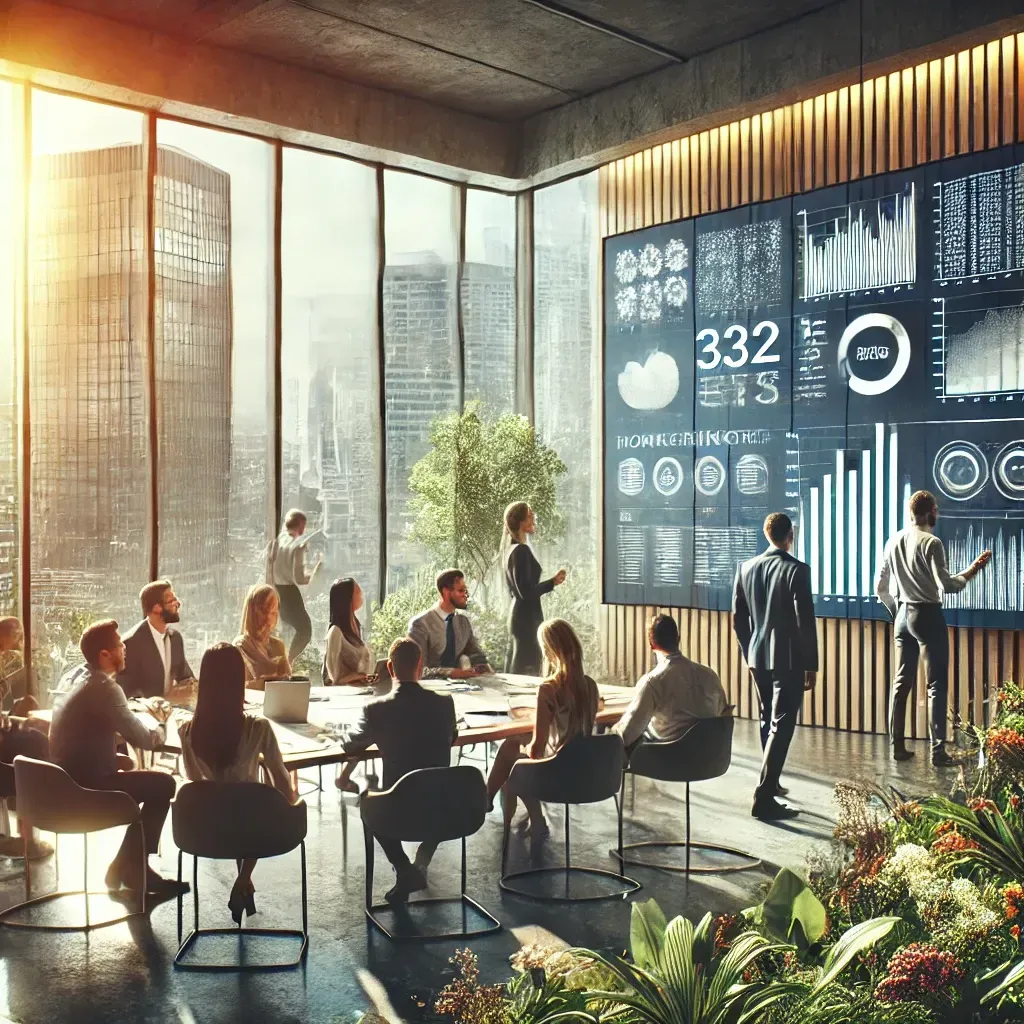 Futuristic meeting